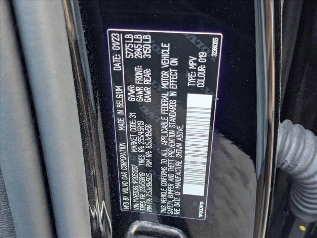 used 2023 Volvo C40 Recharge Pure Electric car, priced at $34,997