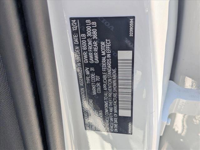new 2025 Volvo XC90 Plug-In Hybrid car, priced at $81,405