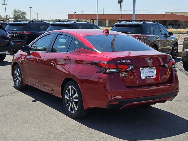 new 2024 Nissan Versa car, priced at $21,847