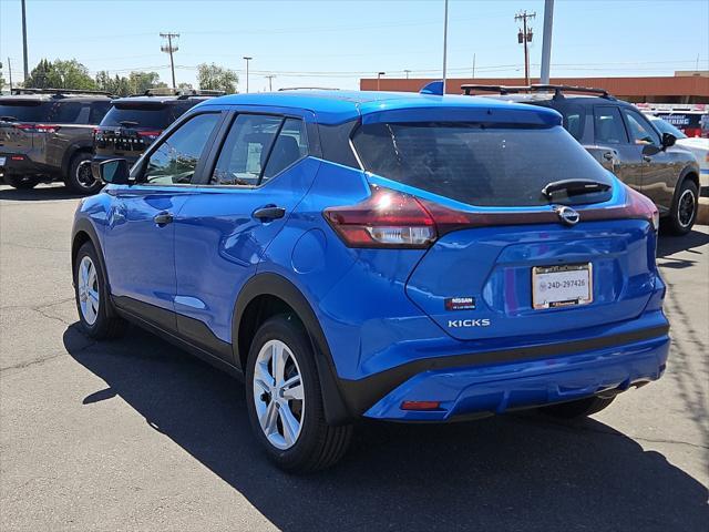 new 2024 Nissan Kicks car, priced at $23,154