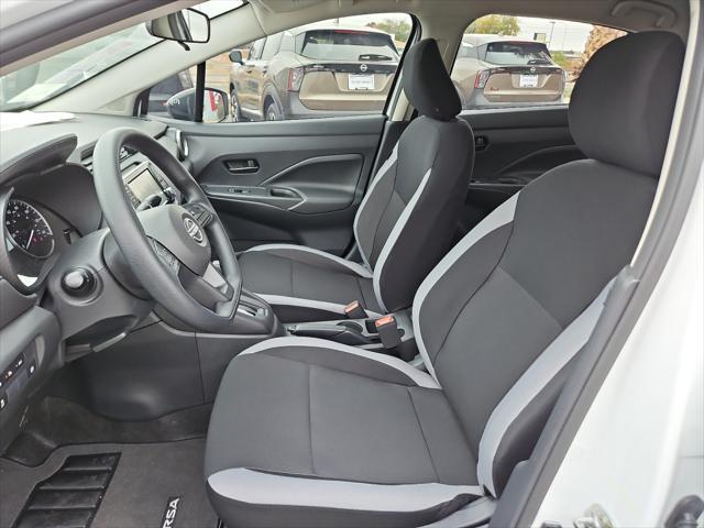 new 2025 Nissan Versa car, priced at $20,695