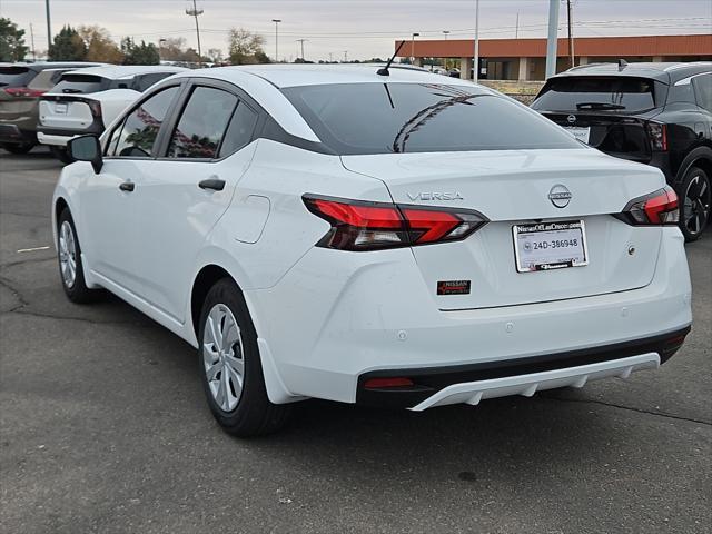 new 2025 Nissan Versa car, priced at $20,695