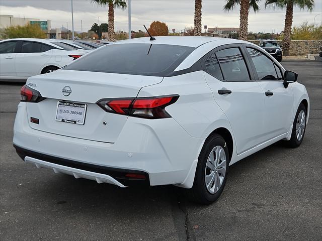 new 2025 Nissan Versa car, priced at $20,695