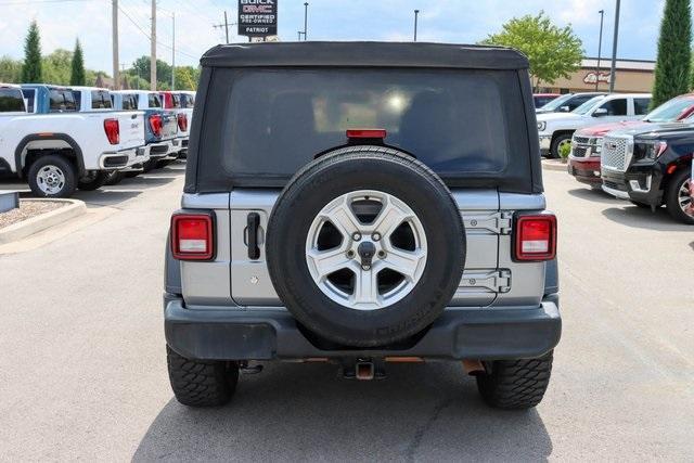 used 2018 Jeep Wrangler Unlimited car, priced at $20,500