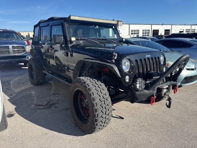 used 2015 Jeep Wrangler Unlimited car, priced at $17,500