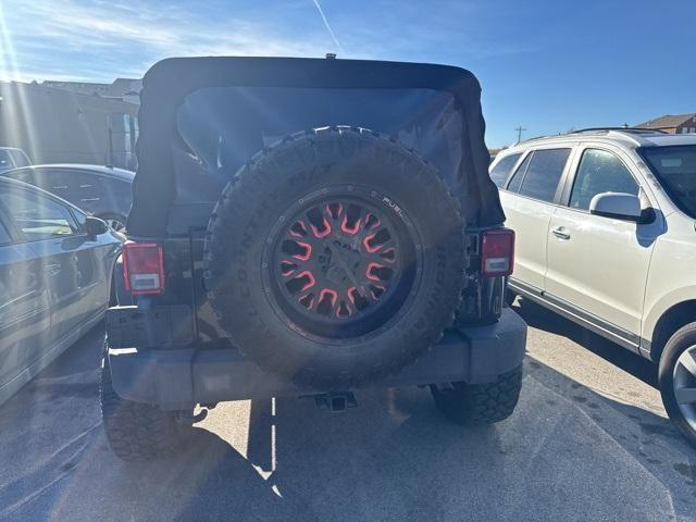 used 2015 Jeep Wrangler Unlimited car, priced at $17,500