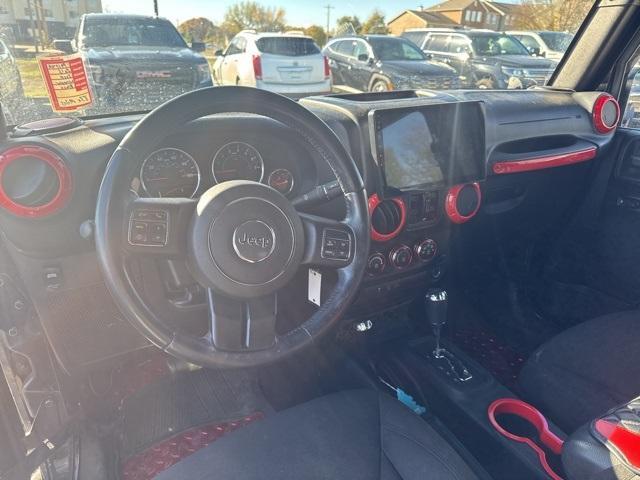 used 2015 Jeep Wrangler Unlimited car, priced at $17,500