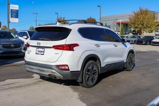 used 2020 Hyundai Santa Fe car, priced at $19,500