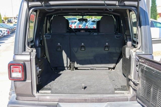 used 2020 Jeep Wrangler Unlimited car, priced at $24,172