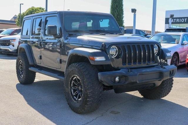 used 2020 Jeep Wrangler Unlimited car, priced at $24,172