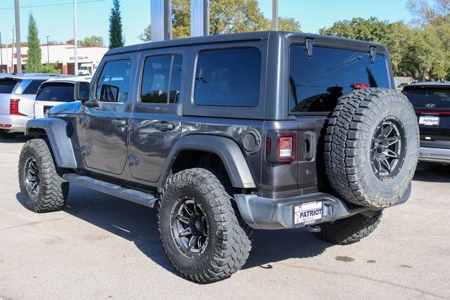 used 2020 Jeep Wrangler Unlimited car, priced at $24,172