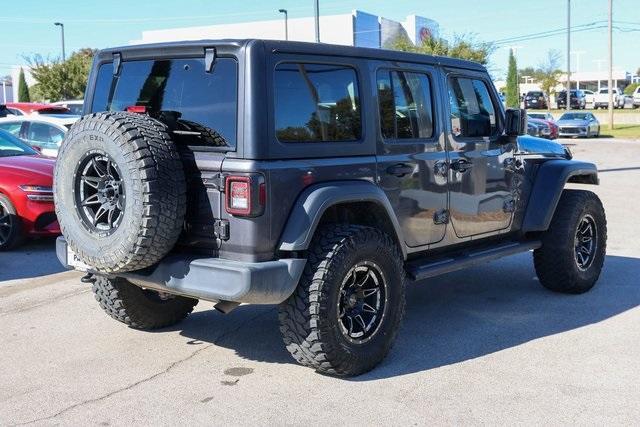 used 2020 Jeep Wrangler Unlimited car, priced at $24,172
