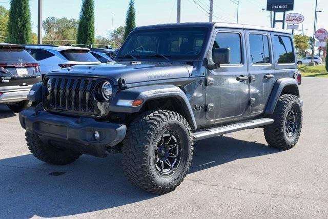 used 2020 Jeep Wrangler Unlimited car, priced at $24,172