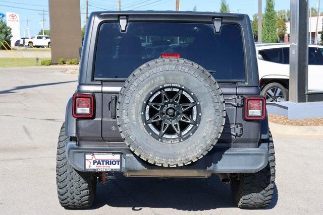 used 2020 Jeep Wrangler Unlimited car, priced at $24,172