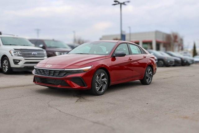 new 2025 Hyundai Elantra car, priced at $25,035