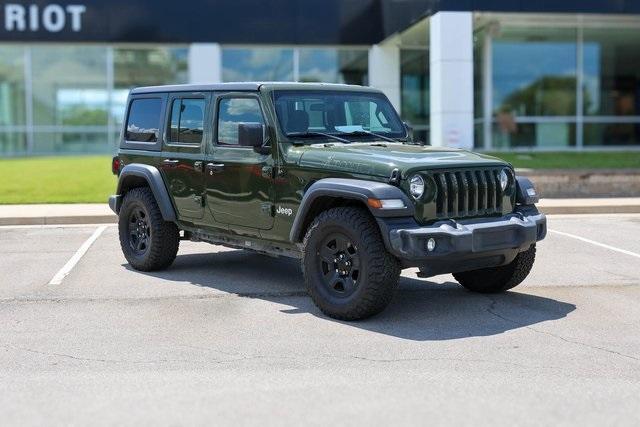 used 2021 Jeep Wrangler Unlimited car, priced at $27,000