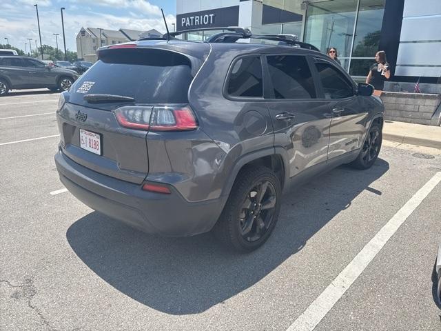used 2021 Jeep Cherokee car, priced at $18,500
