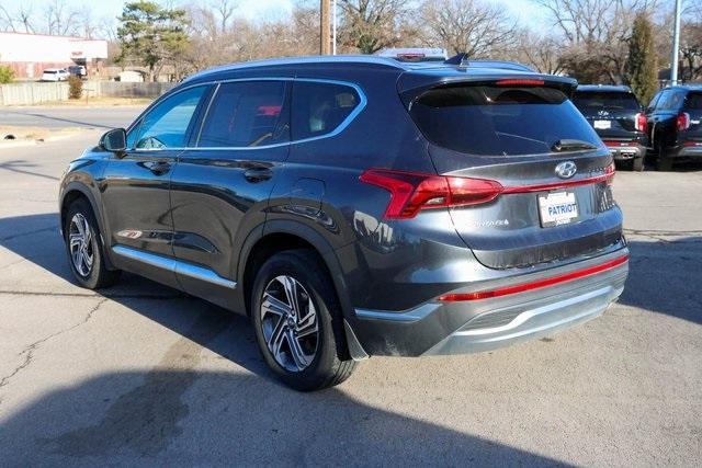 used 2021 Hyundai Santa Fe car, priced at $19,500