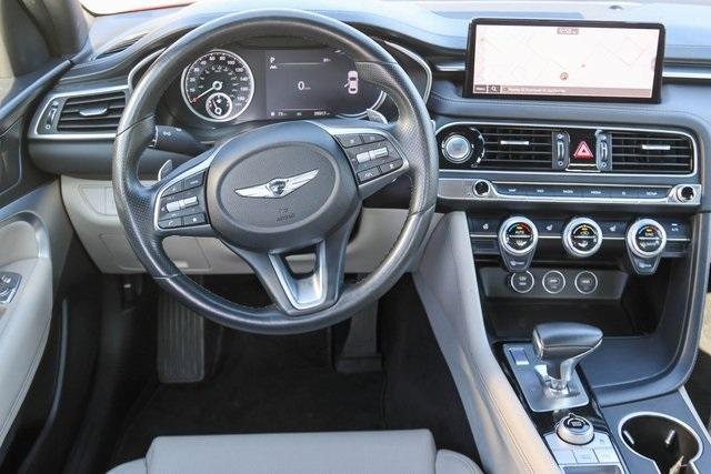 used 2023 Genesis G70 car, priced at $28,000