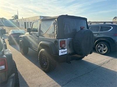 used 2016 Jeep Wrangler car, priced at $15,500