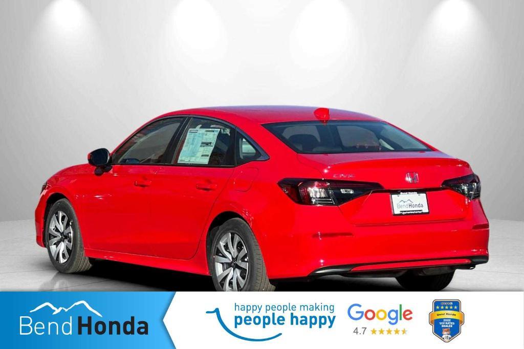 new 2025 Honda Civic car, priced at $24,560