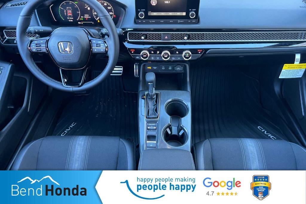 new 2025 Honda Civic Hybrid car