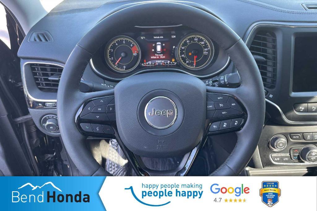 used 2023 Jeep Cherokee car, priced at $23,990