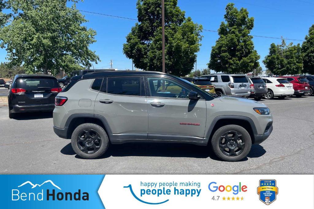used 2023 Jeep Compass car, priced at $26,990
