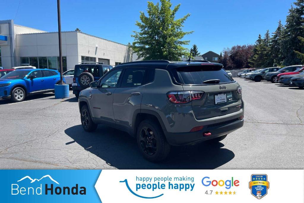 used 2023 Jeep Compass car, priced at $26,990
