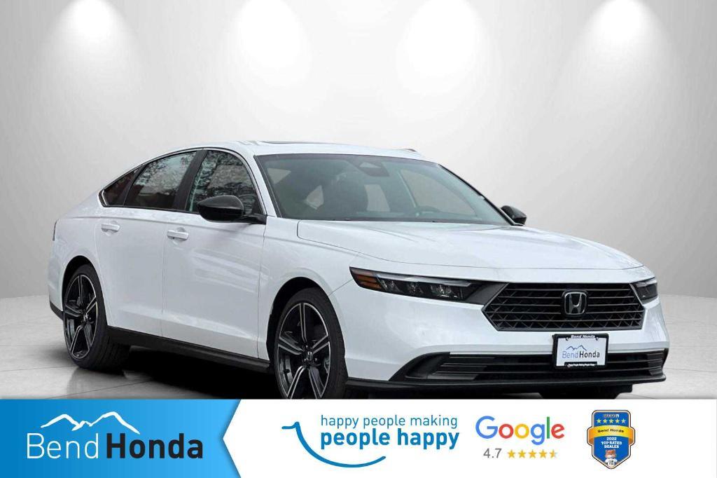 new 2025 Honda Accord Hybrid car, priced at $35,205