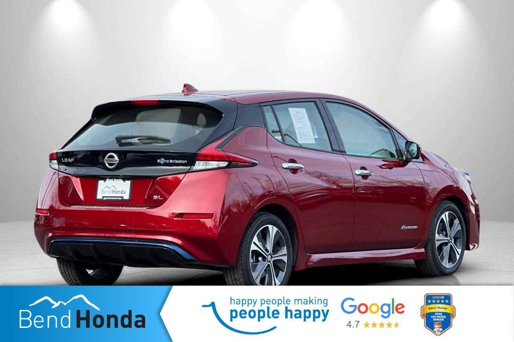 used 2018 Nissan Leaf car, priced at $13,496