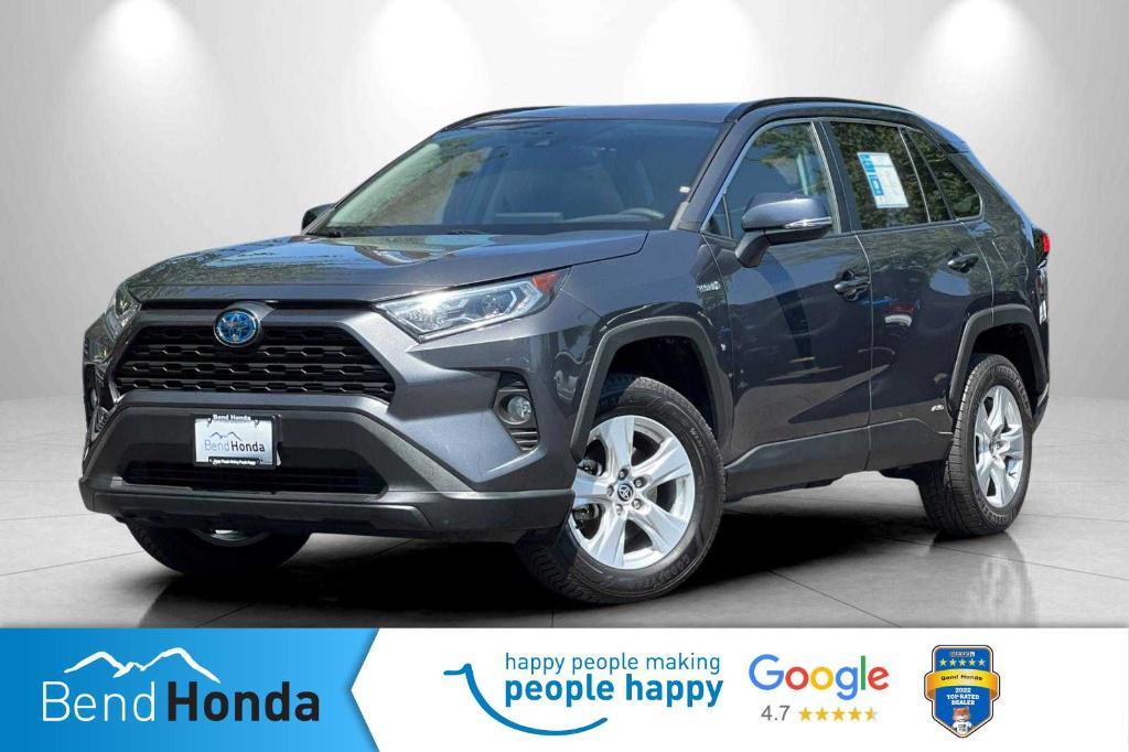 used 2021 Toyota RAV4 Hybrid car, priced at $27,996