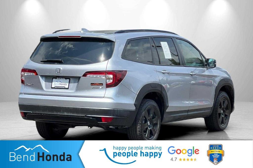 used 2022 Honda Pilot car, priced at $39,990