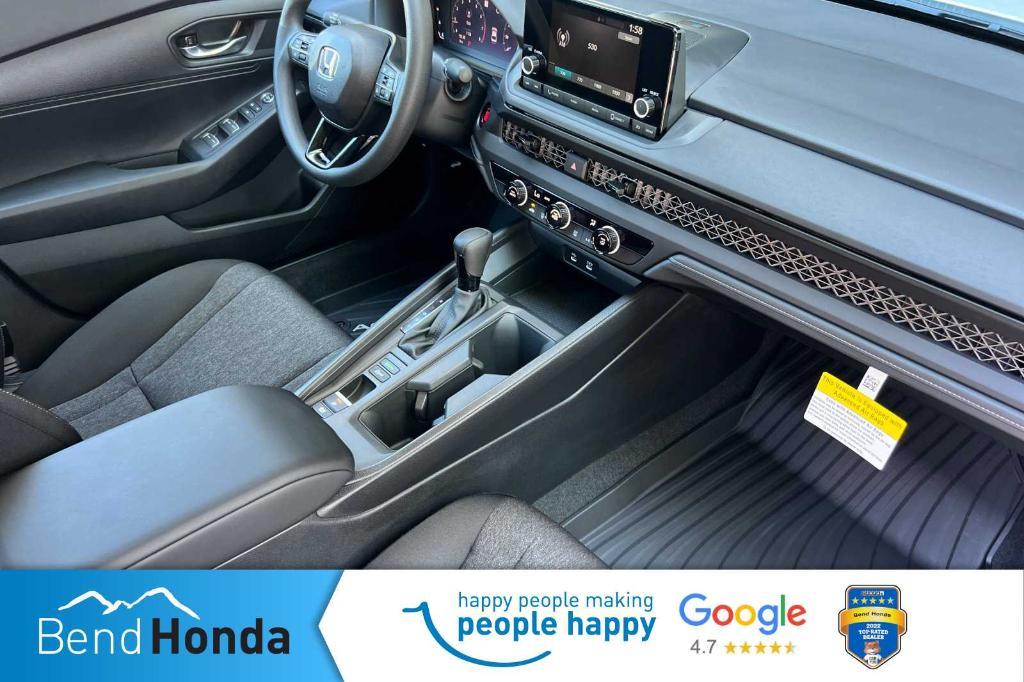new 2025 Honda Accord car, priced at $28,689