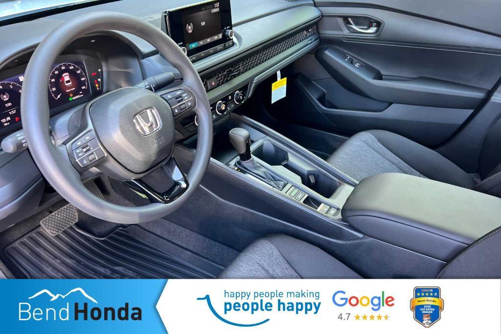new 2025 Honda Accord car, priced at $28,689