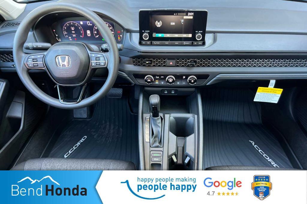 new 2025 Honda Accord car, priced at $28,689