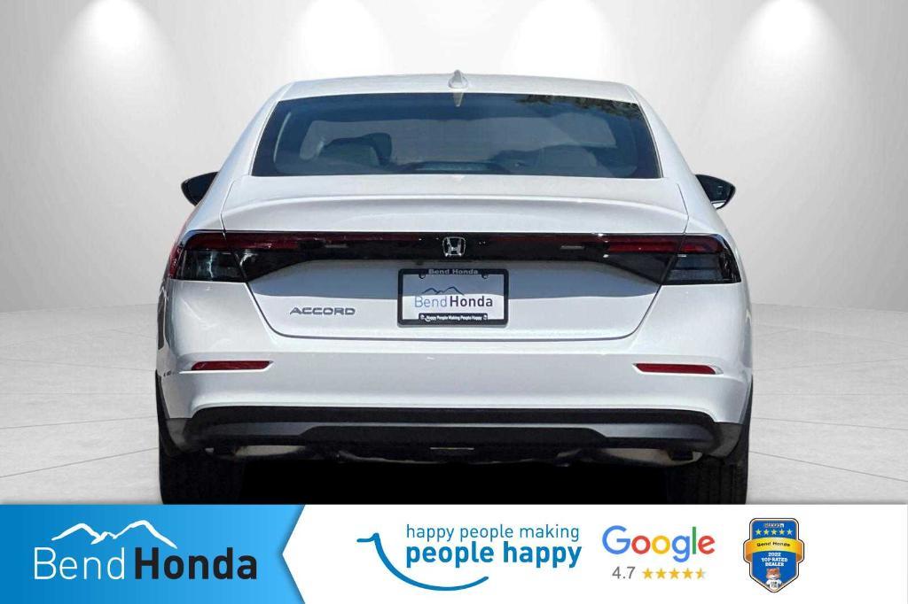 new 2025 Honda Accord car, priced at $28,689
