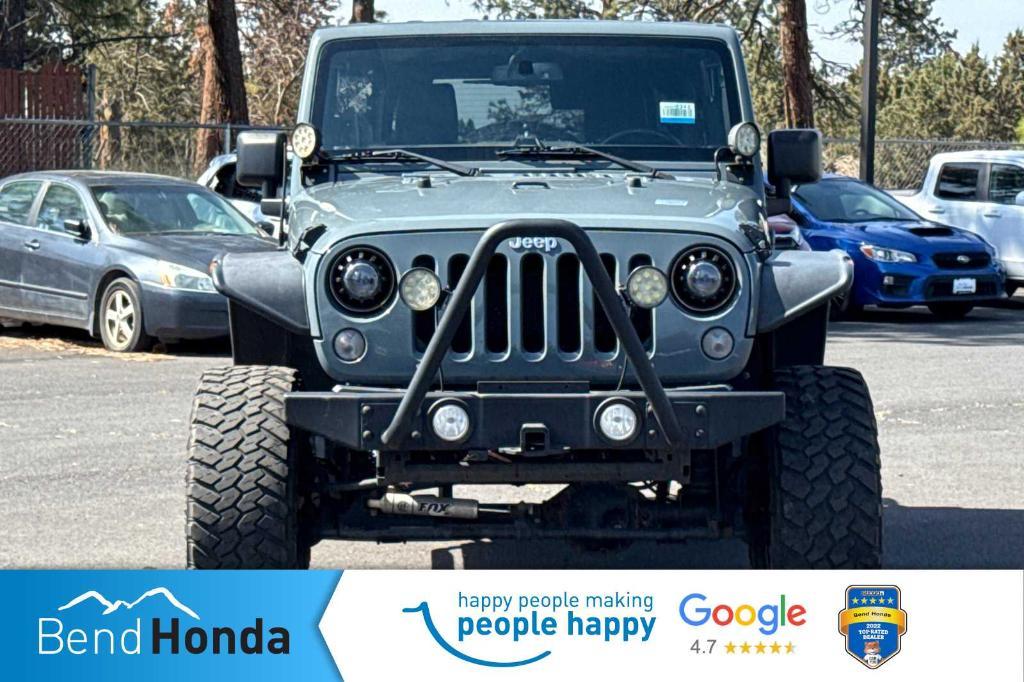 used 2015 Jeep Wrangler Unlimited car, priced at $20,990