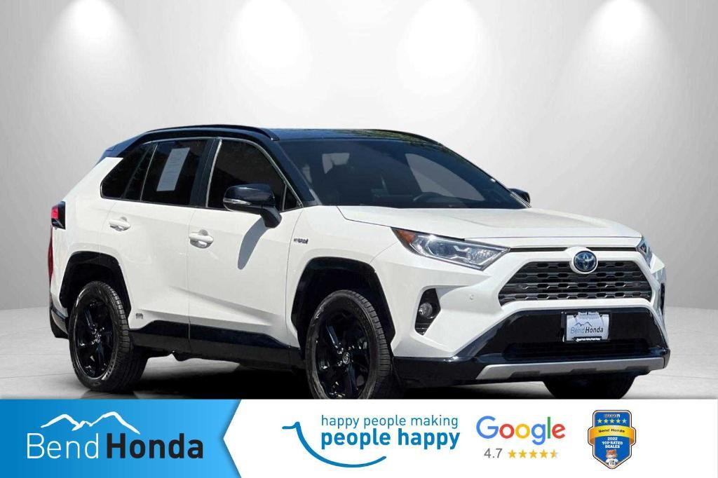 used 2019 Toyota RAV4 Hybrid car, priced at $23,996