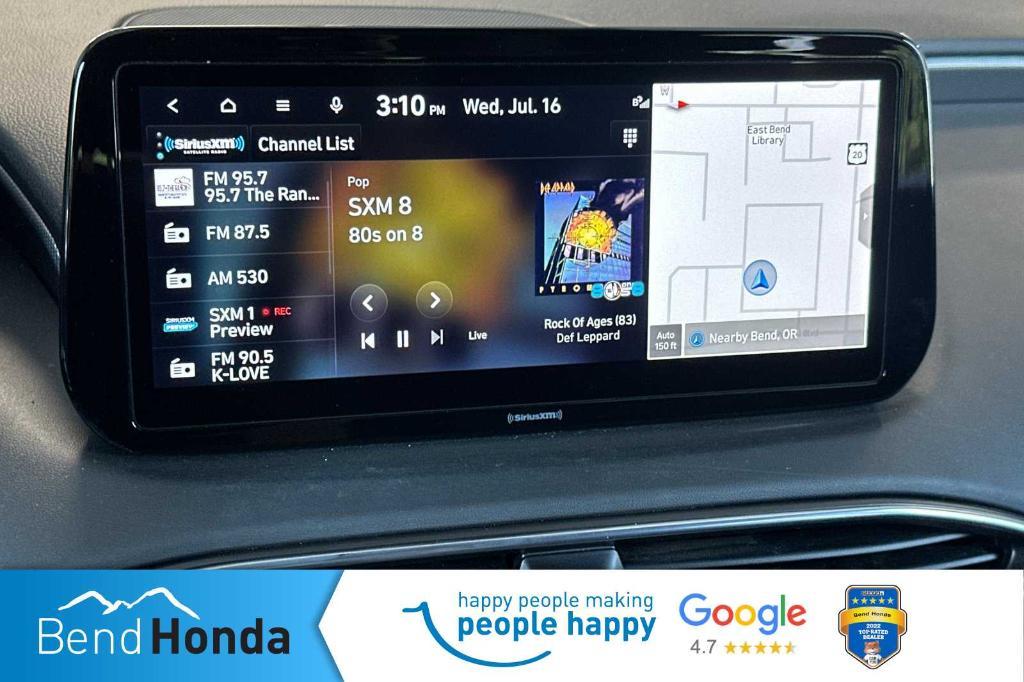 used 2023 Hyundai Santa Fe car, priced at $25,990