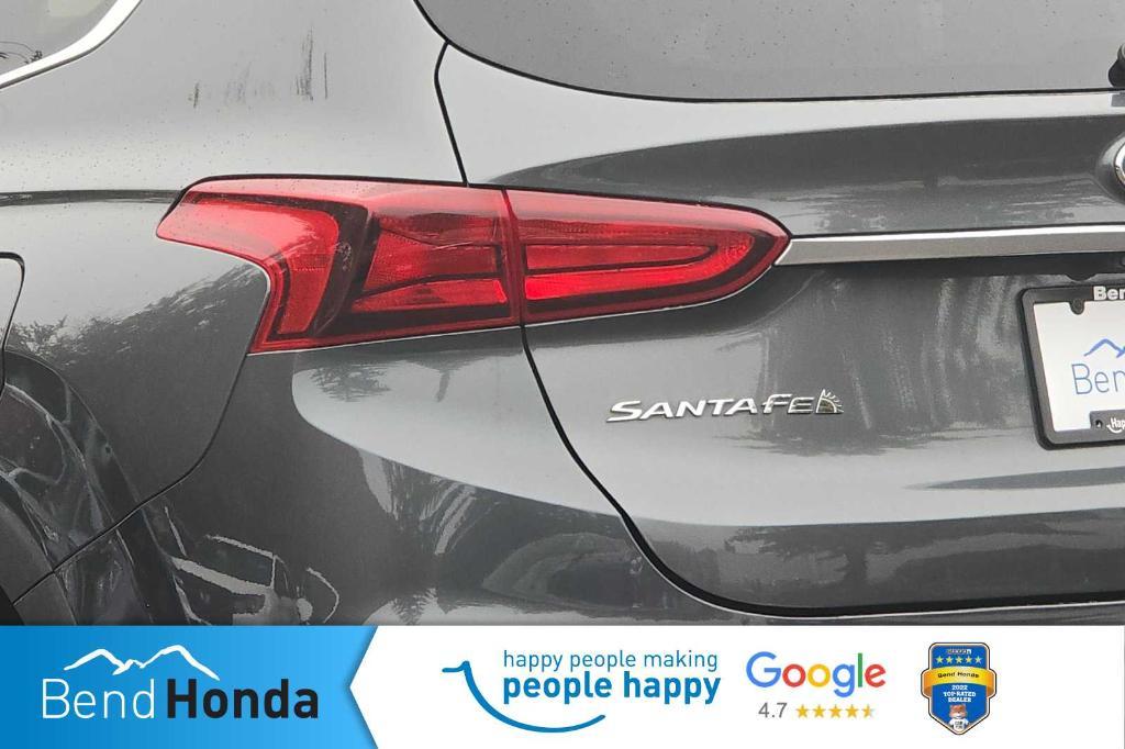 used 2019 Hyundai Santa Fe car, priced at $19,296