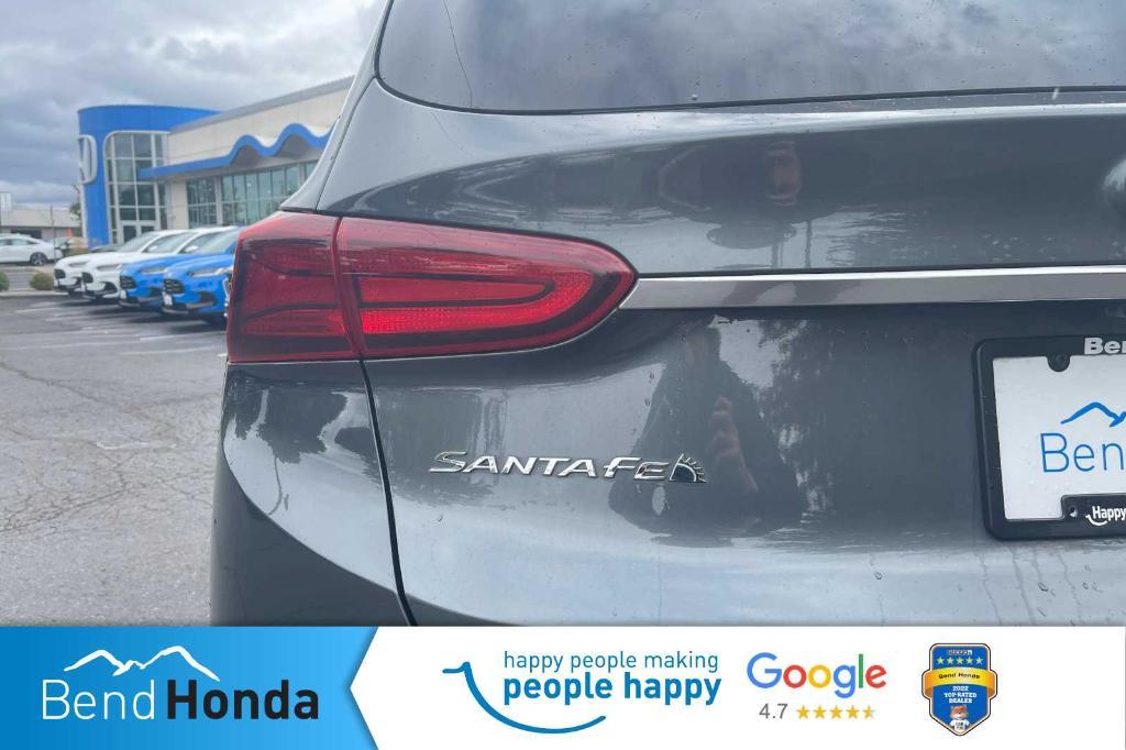 used 2019 Hyundai Santa Fe car, priced at $19,296