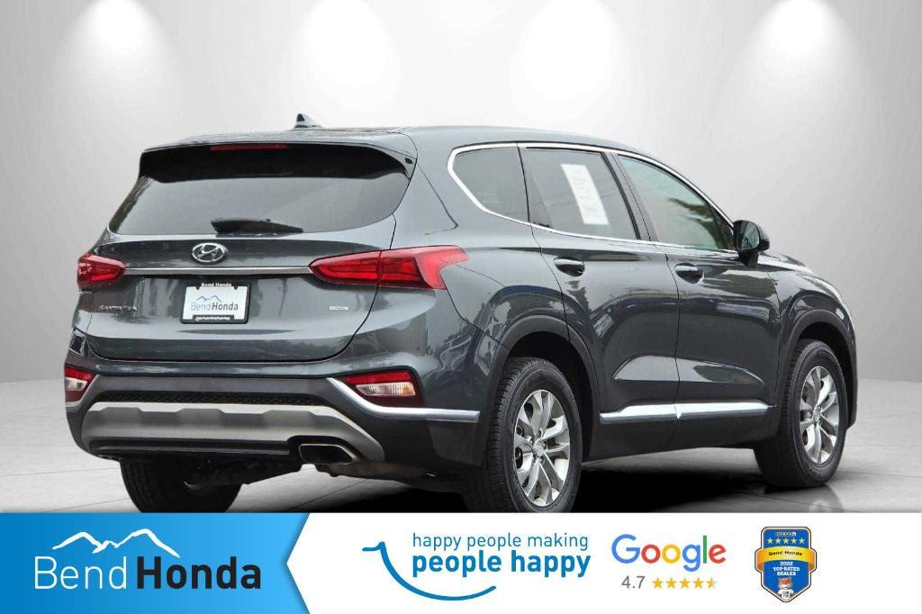 used 2019 Hyundai Santa Fe car, priced at $19,296