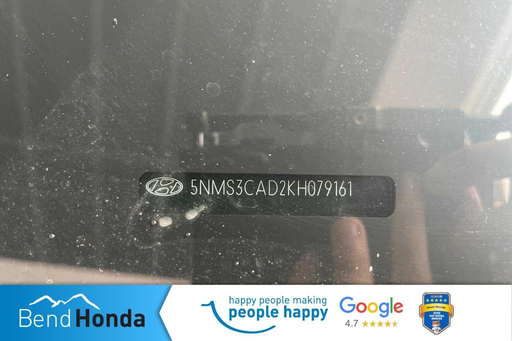 used 2019 Hyundai Santa Fe car, priced at $19,296