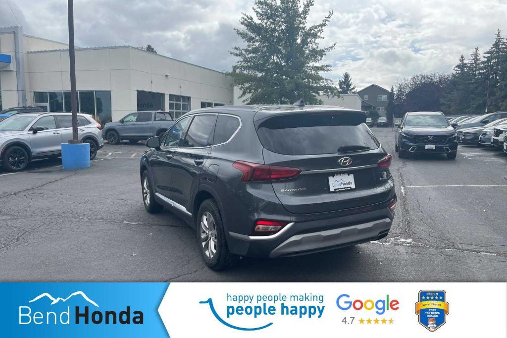 used 2019 Hyundai Santa Fe car, priced at $19,296