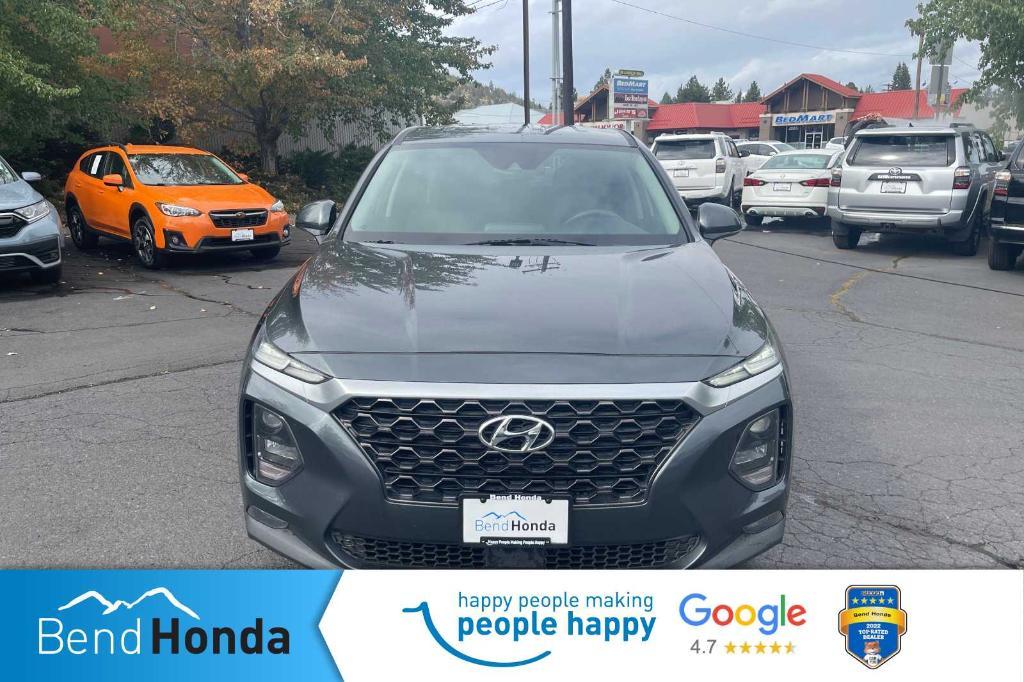 used 2019 Hyundai Santa Fe car, priced at $19,296