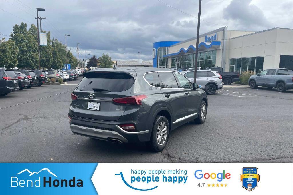 used 2019 Hyundai Santa Fe car, priced at $19,296