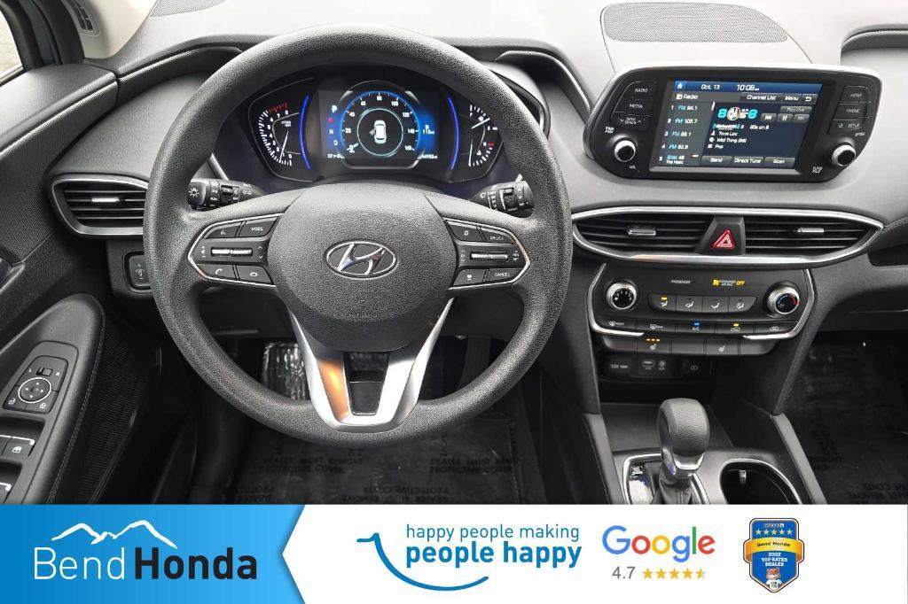 used 2019 Hyundai Santa Fe car, priced at $19,296