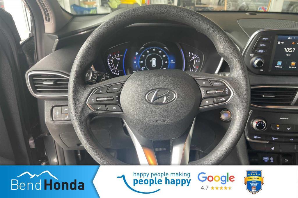 used 2019 Hyundai Santa Fe car, priced at $19,296