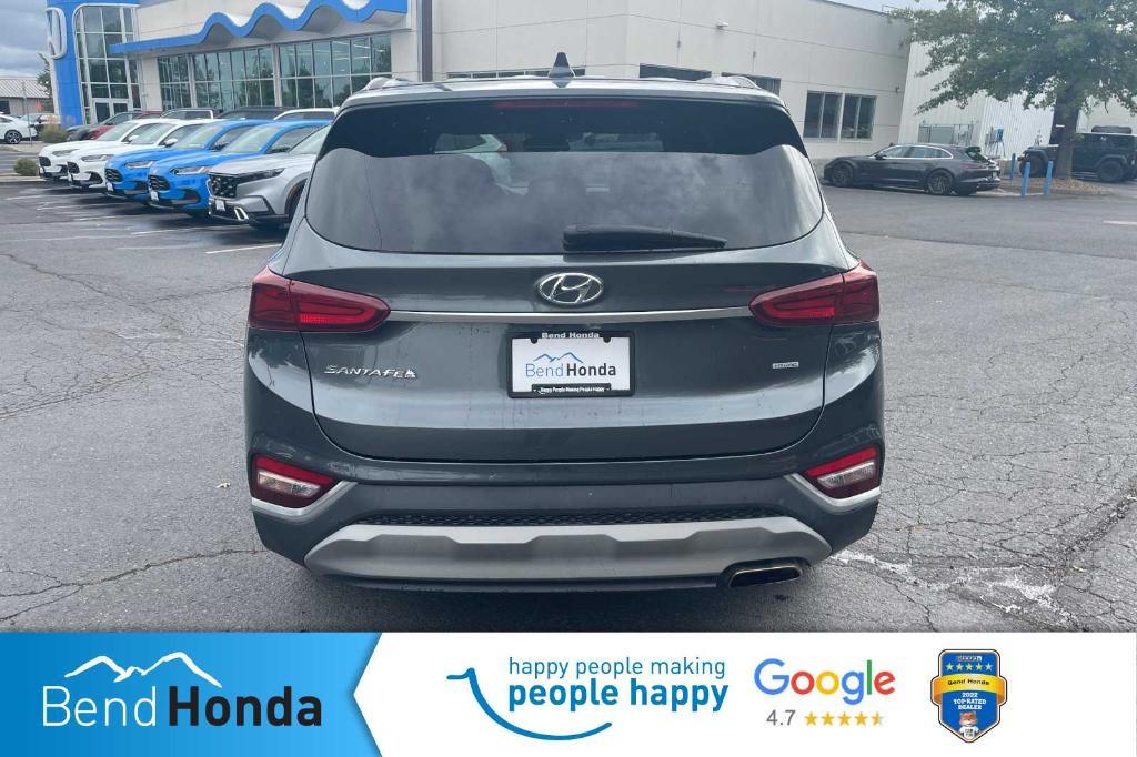 used 2019 Hyundai Santa Fe car, priced at $19,296